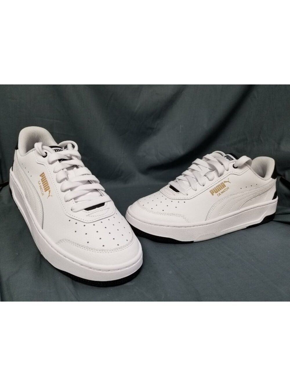 Puma CA Match White Black Men's Size 11 NEW NO BOX!